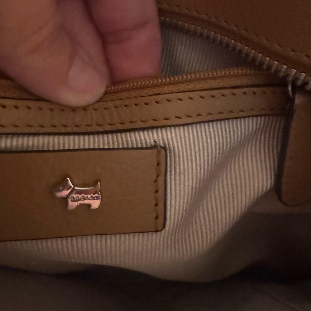Radley London Brown Leather Crossbody Bag - Picture 9 of 12